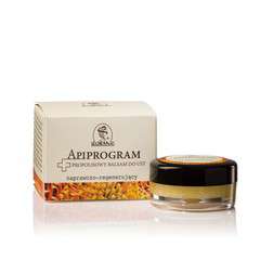 Apiprogram propolisowo-miodowy balsam do ust naprawczo-regenerujący 7ml