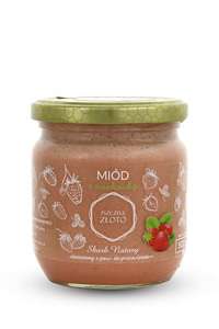Miód z truskawką 500g Pszczele Złoto Łukasiewicz®