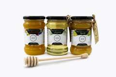 Zestaw upominkowy "Słoiczki z pysznym miodem"