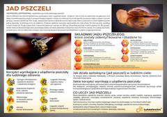 Tablica edukacyjna 60x42cm JAD PSZCZELI