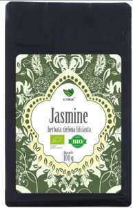 Herbata Zielona JASMINE 100g – Ecoblik | Aromatyczna Klasyka Azji