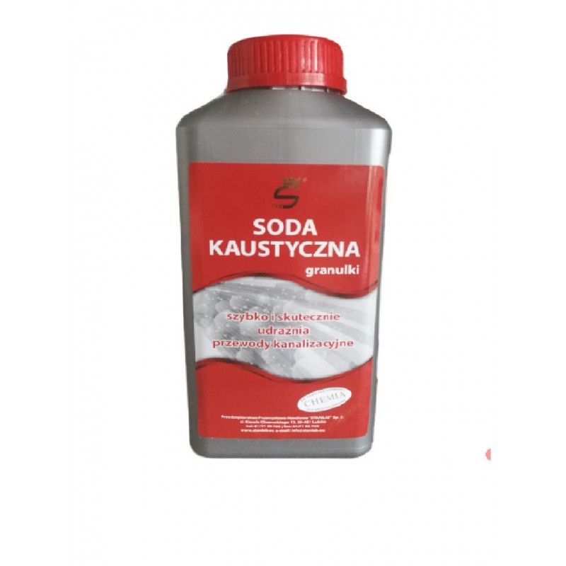 Soda kaustyczna granulki 1000g 